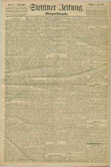 Stettiner Zeitung. 1896, Nr. 311 (5 Juli) - Morgen-Ausgabe