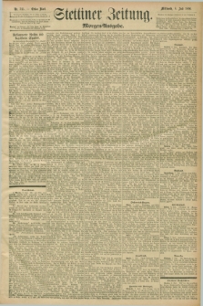 Stettiner Zeitung. 1896, Nr. 315 (8 Juli) - Morgen-Ausgabe