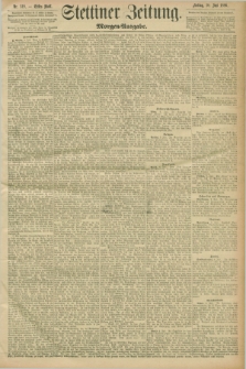 Stettiner Zeitung. 1896, Nr. 319 (10 Juli) - Morgen-Ausgabe