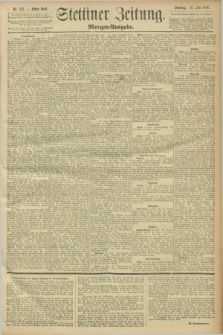Stettiner Zeitung. 1896, Nr. 323 (12 Juli) - Morgen-Ausgabe