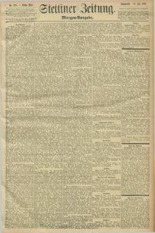 Stettiner Zeitung. 1896, Nr. 333 (18 Juli) - Morgen-Ausgabe