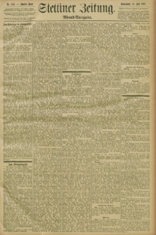 Stettiner Zeitung. 1896, Nr. 334 (18 Juli) - Abend-Ausgabe