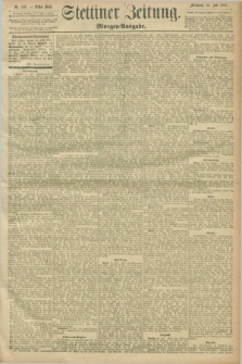 Stettiner Zeitung. 1896, Nr. 339 (22 Juli) - Morgen-Ausgabe