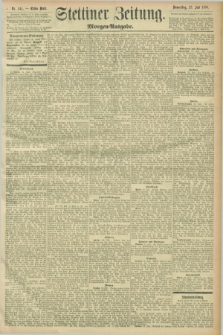 Stettiner Zeitung. 1896, Nr. 341 (23 Juli) - Morgen-Ausgabe