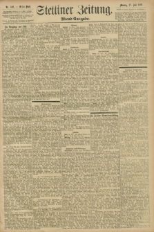Stettiner Zeitung. 1896, Nr. 348 (27 Juli) - Abend-Ausgabe