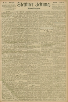 Stettiner Zeitung. 1896, Nr. 358 (1 August) - Abend-Ausgabe