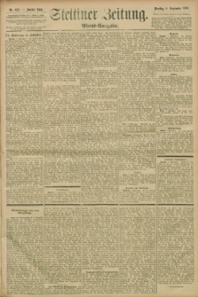 Stettiner Zeitung. 1896, Nr. 422 (8 September) - Abend-Ausgabe