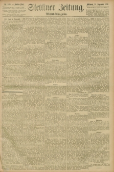 Stettiner Zeitung. 1896, Nr. 448 (23 September) - Abend-Ausgabe