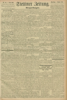 Stettiner Zeitung. 1896, Nr. 461 (1 Oktober) - Morgen-Ausgabe