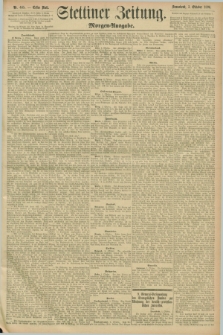 Stettiner Zeitung. 1896, Nr. 465 (3 Oktober) - Morgen-Ausgabe