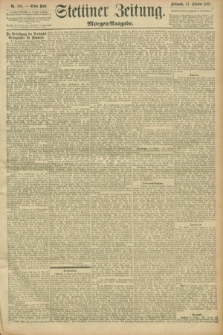 Stettiner Zeitung. 1896, Nr. 483 (14 Oktober) - Morgen-Ausgabe