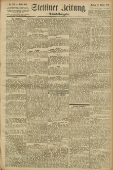Stettiner Zeitung. 1896, Nr. 504 (26 Oktober) - Abend-Ausgabe