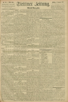Stettiner Zeitung. 1896, Nr. 516 (2 November) - Abend-Ausgabe