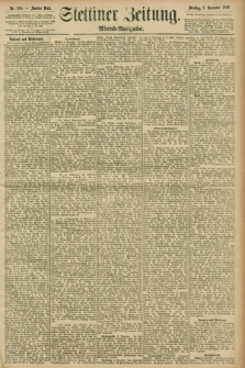 Stettiner Zeitung. 1896, Nr. 518 (3 November) - Abend-Ausgabe