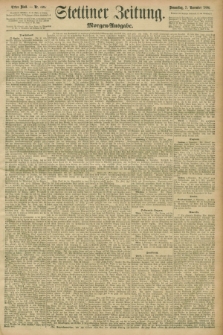 Stettiner Zeitung. 1896, Nr. 521 (5 November) - Morgen-Ausgabe