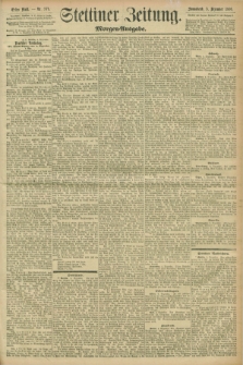 Stettiner Zeitung. 1896, Nr. 571 (5 Dezember) - Morgen-Ausgabe