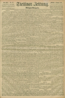 Stettiner Zeitung. 1896, Nr. 577 (9 Dezember) - Morgen-Ausgabe