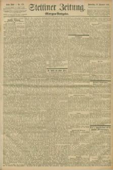 Stettiner Zeitung. 1896, Nr. 579 (10 Dezember) - Morgen-Ausgabe