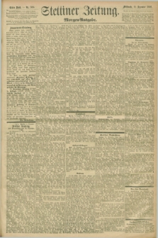 Stettiner Zeitung. 1896, Nr. 589 (16 Dezember) - Morgen-Ausgabe