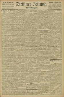 Stettiner Zeitung. 1896, Nr. 596 (19 Dezember) - Abend-Ausgabe