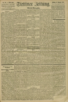 Stettiner Zeitung. 1896, Nr. 598 (21 Dezember) - Abend-Ausgabe