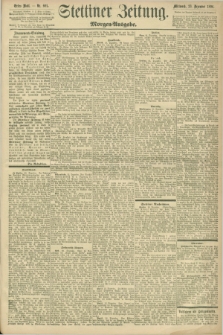 Stettiner Zeitung. 1896, Nr. 601 (23 Dezember) - Morgen-Ausgabe