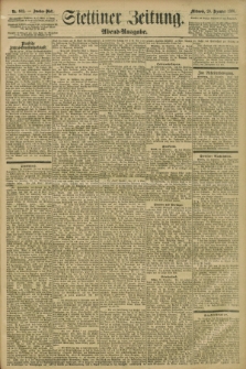 Stettiner Zeitung. 1896, Nr. 602 (23 Dezember) - Abend-Ausgabe