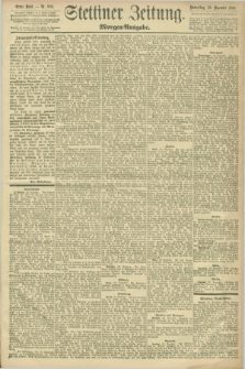 Stettiner Zeitung. 1896, Nr. 603 (24 Dezember) - Morgen-Ausgabe