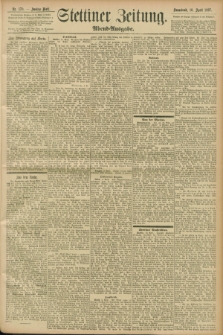 Stettiner Zeitung. 1897, Nr. 170 (10 April) - Abend-Ausgabe