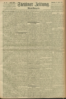 Stettiner Zeitung. 1897, Nr. 198 (29 April) - Abend-Ausgabe