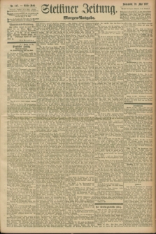 Stettiner Zeitung. 1897, Nr. 247 (29 Mai) - Morgen-Ausgabe