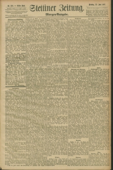 Stettiner Zeitung. 1897, Nr. 285 (22 Juni) - Morgen-Ausgabe