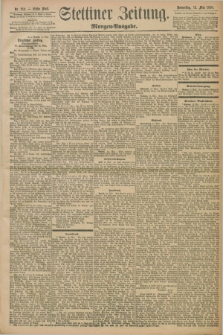 Stettiner Zeitung. 1898, Nr. 219 (12 Mai) - Morgen-Ausgabe