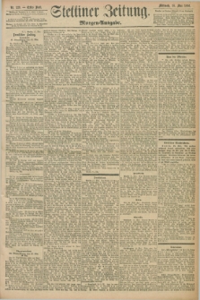 Stettiner Zeitung. 1898, Nr. 229 (18 Mai) - Morgen-Ausgabe