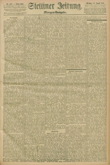 Stettiner Zeitung. 1898, Nr. 379 (16 August) - Morgen-Ausgabe