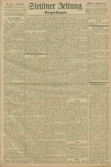 Stettiner Zeitung. 1898, Nr. 409 (2 September) - Morgen-Ausgabe