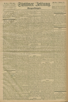 Stettiner Zeitung. 1898, Nr. 561 (1 Dezember) - Abend-Ausgabe