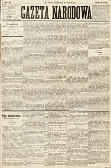 Gazeta Narodowa. 1879, nr 21
