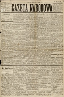Gazeta Narodowa. 1879, nr 28