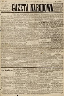 Gazeta Narodowa. 1879, nr 39