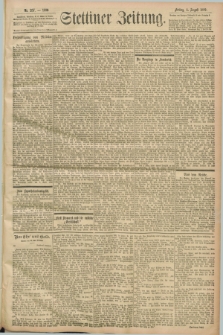 Stettiner Zeitung. 1899, Nr. 257 (4 August)