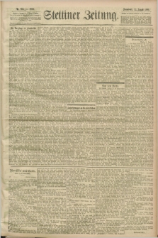 Stettiner Zeitung. 1899, Nr. 264 (12 August)