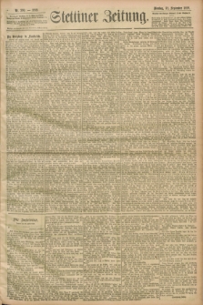 Stettiner Zeitung. 1899, Nr. 290 (12 September)