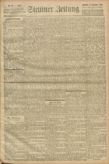 Stettiner Zeitung. 1899, Nr. 297 (20 September)
