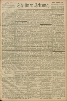 Stettiner Zeitung. 1899, Nr. 321 (18 Oktober)