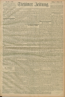 Stettiner Zeitung. 1899, Nr. 332 (31 Oktober)