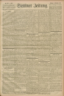 Stettiner Zeitung. 1899, Nr. 349 (19 November)