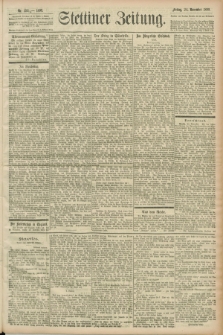 Stettiner Zeitung. 1899, Nr. 352 (24 November)