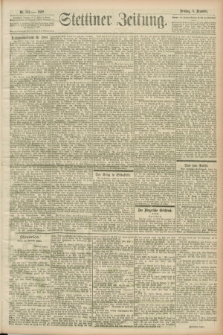 Stettiner Zeitung. 1899, Nr. 361 (5 Dezember)