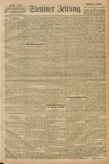 Stettiner Zeitung. 1899, Nr. 369 (14 Dezember)